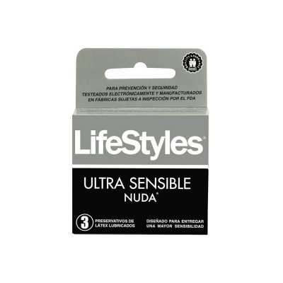 Lifestyles Nuda Ultra Sensible x3