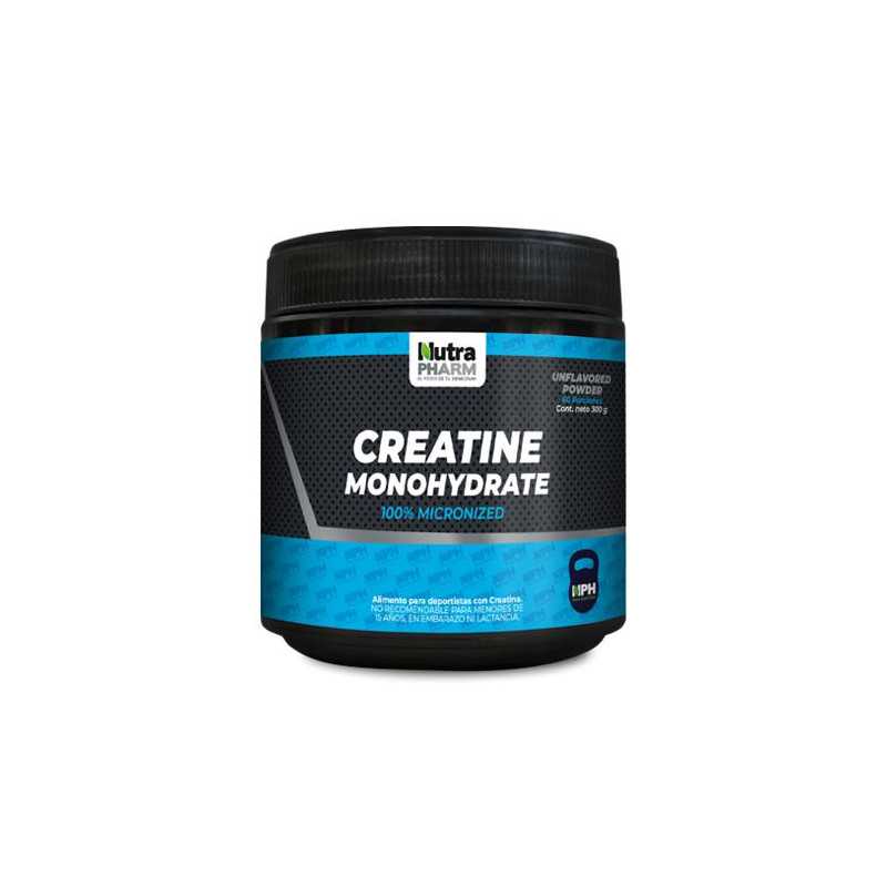 CREATINA MONOHYDRATO x300g NUTRAPHARM 
