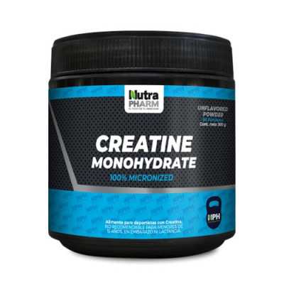 CREATINA MONOHYDRATO x300g NUTRAPHARM 
