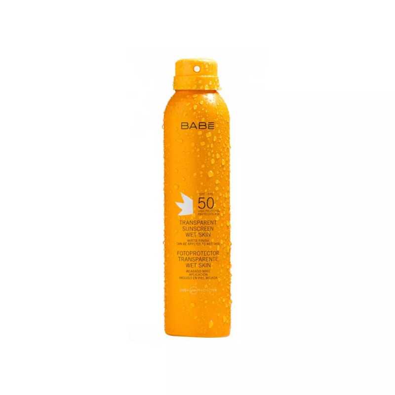 BABE PROTECTOR SOLAR TRANSP WET SKIN FPS50 200ml