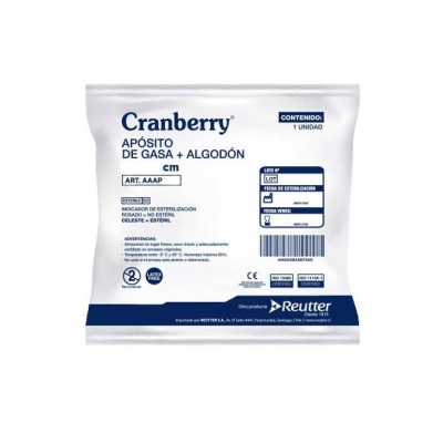 APOSITO GASA ALGODON ESTERIL 7x10 CRANBERRY