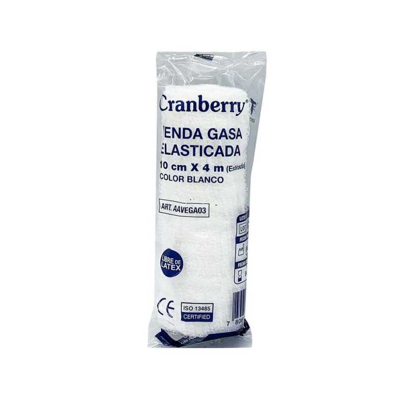 VENDA GASA ELASTICADA 10cm x 4m CRANBERRY 