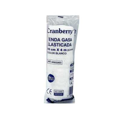 VENDA GASA ELASTICADA 10cm x 4m CRANBERRY 