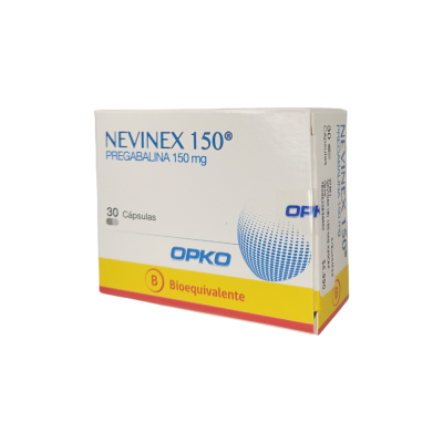Nevinex 150 mg x 30 cápsulas