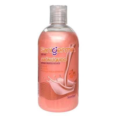 Sanigermin Cloroxilenol Frutos Rojos Jabon liquido 350 ml