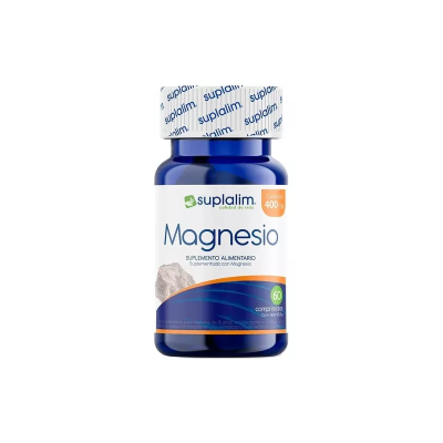 Magnesio 400 mg x 60 comprimidos (Suplalim)