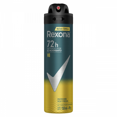 Rexona Men desodorante Spray V8 150 ml.