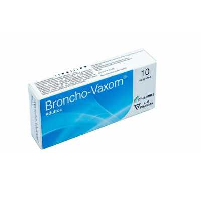 BRONCHO-VAXOM ADULTO X10 CAPSULAS