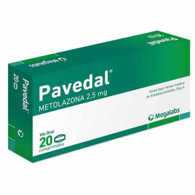 PAVEDAL 2 5MG X20COM