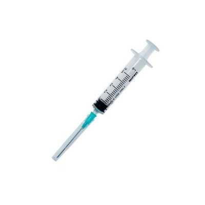 JERINGA 5ml LUER LOCK AGUJA 21Gx1½ SMARTMED 
