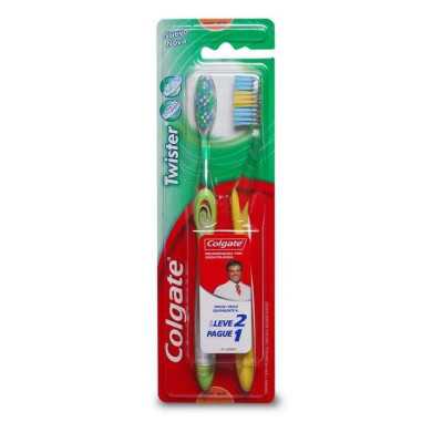 COLGATE CEPILLO DENTAL TWISTER FRESH SUAVE 2X1