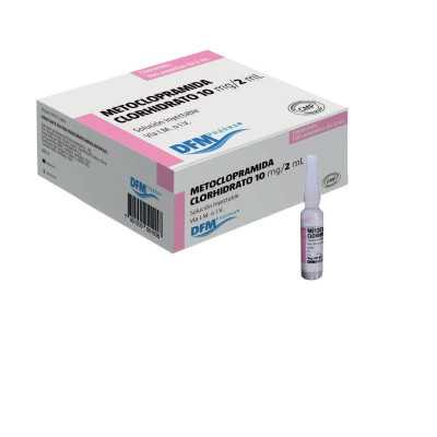 METOCLOPRAMIDA 10MG/2ML Ampolla 2ml DIFEM 