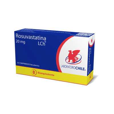 ROSUVASTATINA 20MG X30COM CHILE 