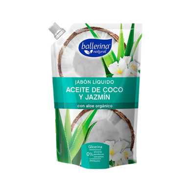 BALLERINA JABON LIQUIDO COCO JAZMIN DP 750ML