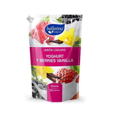 BALLERINA JABON YOGHURT BERRIES VAINILLA DP 750ML