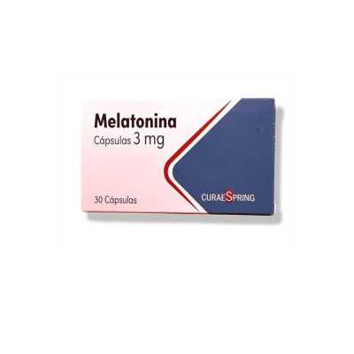 MELATONINA 3MG X30CAP CURAE SPRING 