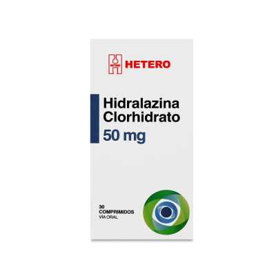 HIDRALAZINA 50mg X 30COM SEVEN PHARMA 