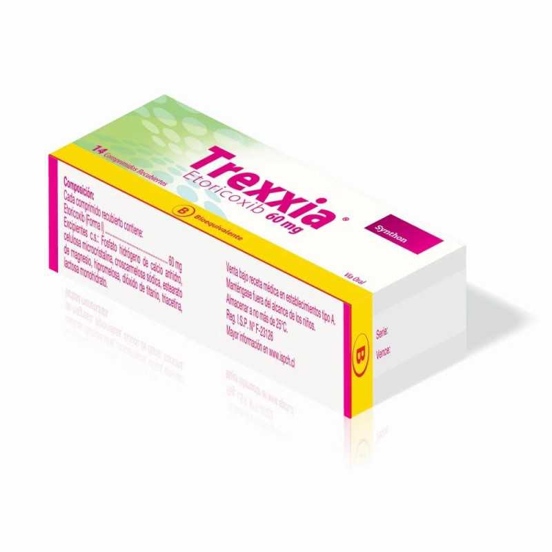 TREXXIA 60MG X 14 COM REC