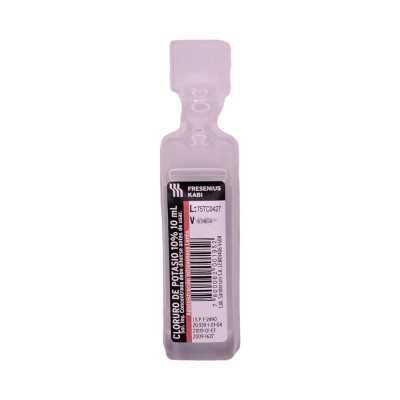CLORURO DE POTASIO 10 AP 10ml SANDERSON