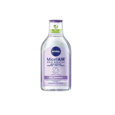 NIVEA AGUA MICELAR 3 EN 1 PIEL SENSIBLE 400ML