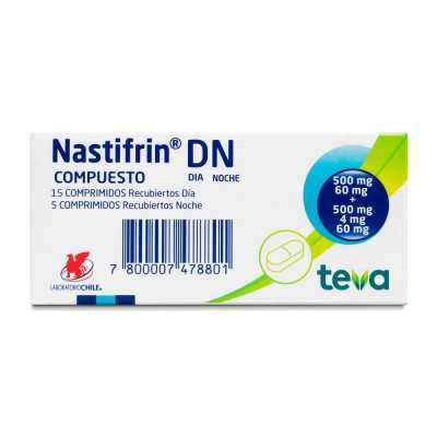 NASTIFRIN COMPUESTO DIA Y NOCHE X20COM
