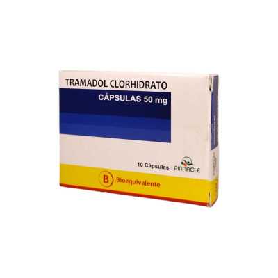 TRAMADOL 50mg X10CAP Pinnacle CENABAST 