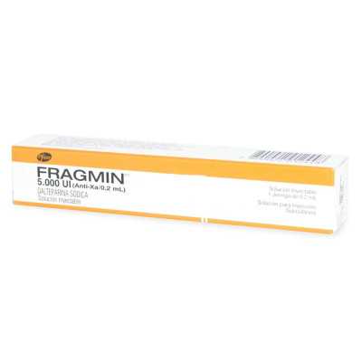 FRAGMIN 5000UI 0 2ML CAJA X 1 JERINGA