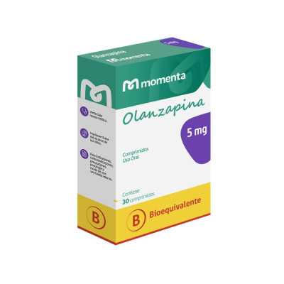 OLANZAPINA 5 MG X 30COM EUROFARMA 