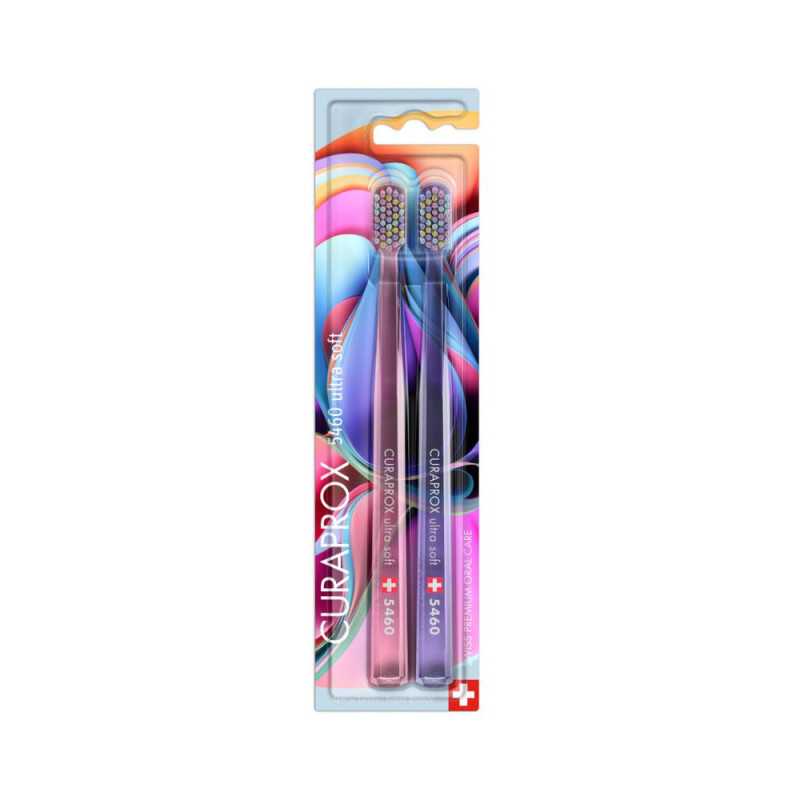 CURAPROX 5460 COLORFUL CURLS 2023 PACK DUO