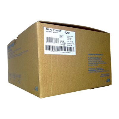 Jeringa 50 ml Punta Cateter para alimentación (Nipro)