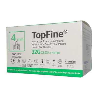 AGUJA INSULINA 32GX4MM X 100 ud NIPRO 