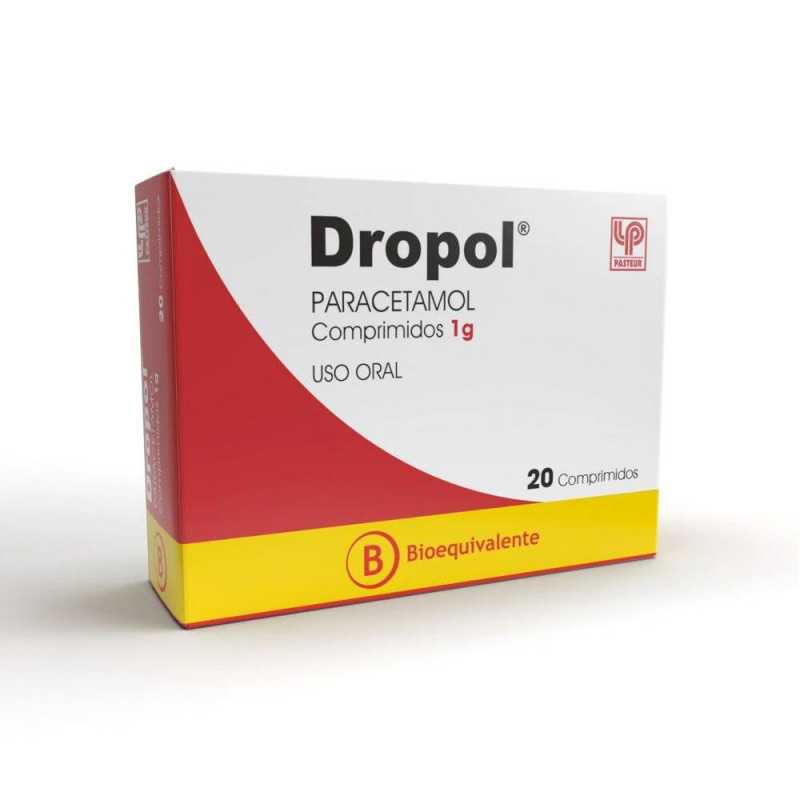 DROPOL 1g x 20 comprimidos