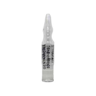 GENTAMICINA INY 80MG/2ML FRESENIUS 