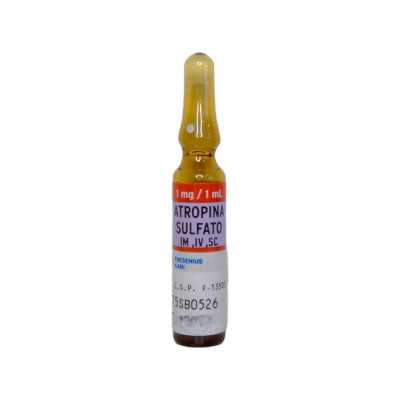 ATROPINA SULFATO SOL INYEC 1mg/1ml FRESENIUS 