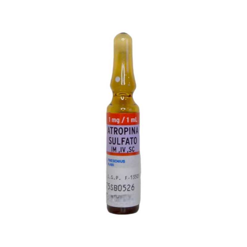 ATROPINA SULFATO SOL INYEC 1mg/1ml FRESENIUS 