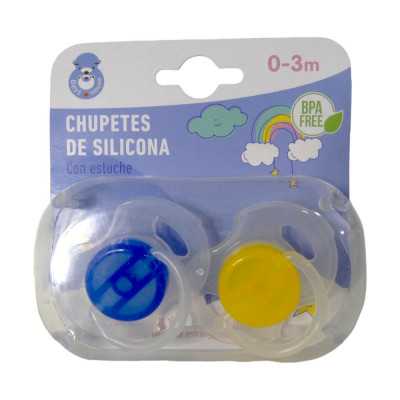 CHUPETE DE SILICONA ODONT 0-3M X 2 BEST HOUSE 