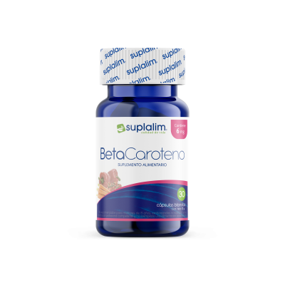 Betacaroteno x 30 cápsulas blandas. (Suplalim)