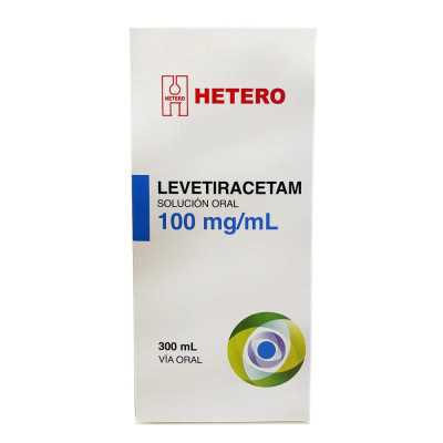 LEVETIRACETAM SOLUCION ORAL 100MG/ML X300ML SEVEN