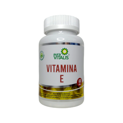 Vitamina E 90 mg (200 U.I.) x 60 cápsulas (Aura Vitalis)