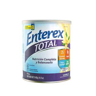 ENTEREX TOTAL VAINILLA 400 G