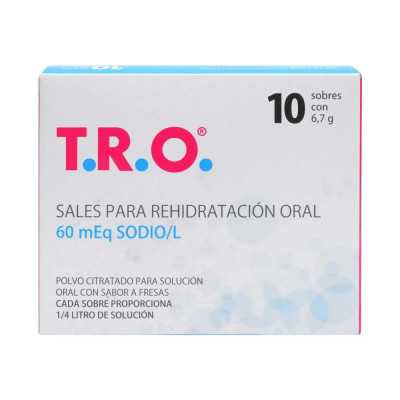 T R O PEDIATRICO 60 mEq/L X 10 SOBRES CENABAST 