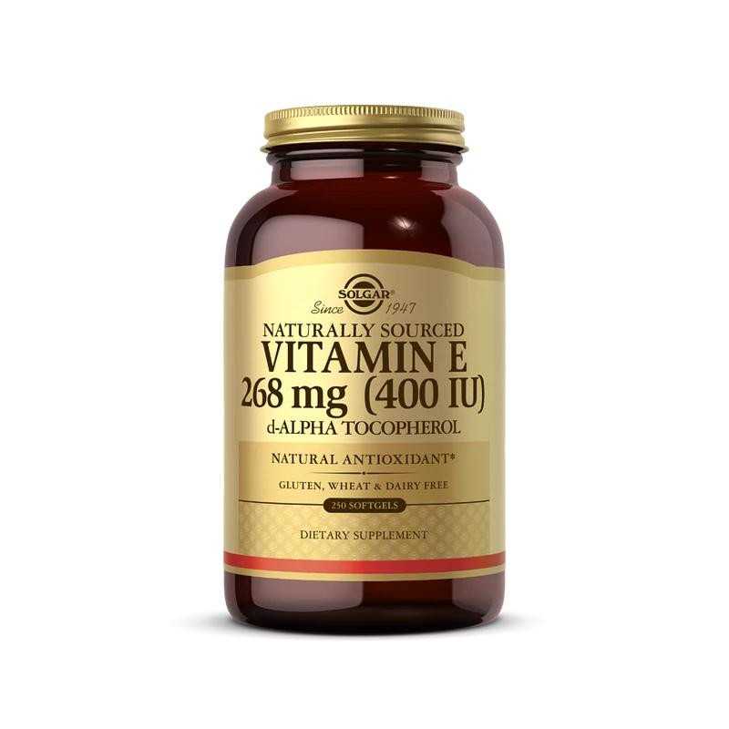 VITAMINA E 400 UI X250CAP SOLGAR 