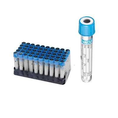 TUBO CELESTE CITRATO SODIO 3 2 2ML X50 VACUETTE