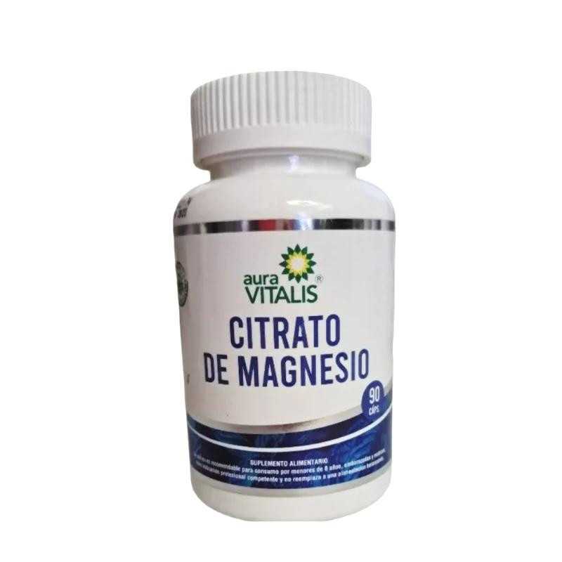 CITRATO DE MAGNESIO 450MG X90CAP AURA VITALIS 