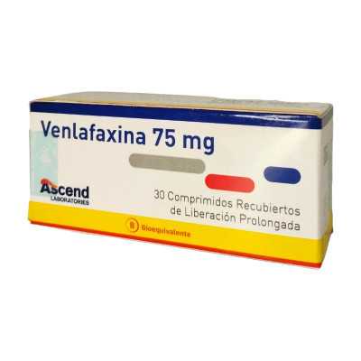 VENLAFAXINA XR 75MG X30COM ASCEND CENABAST 