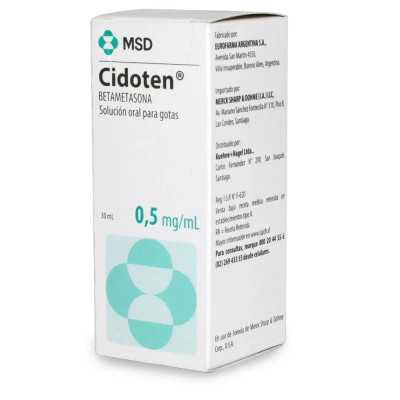 CIDOTEN GOTAS ORALES 0 5mg/ml FRASCO 30ml