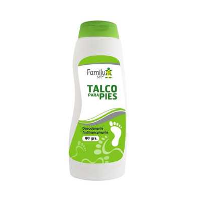 TALCO DESODORANTE PARA PIES 80 GR FAMILY SET 