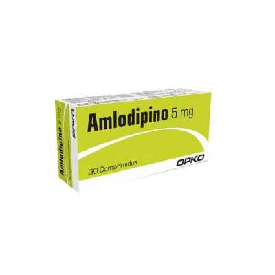 AMLODIPINO 5MG X 30 COMP OPKO CENABAST 