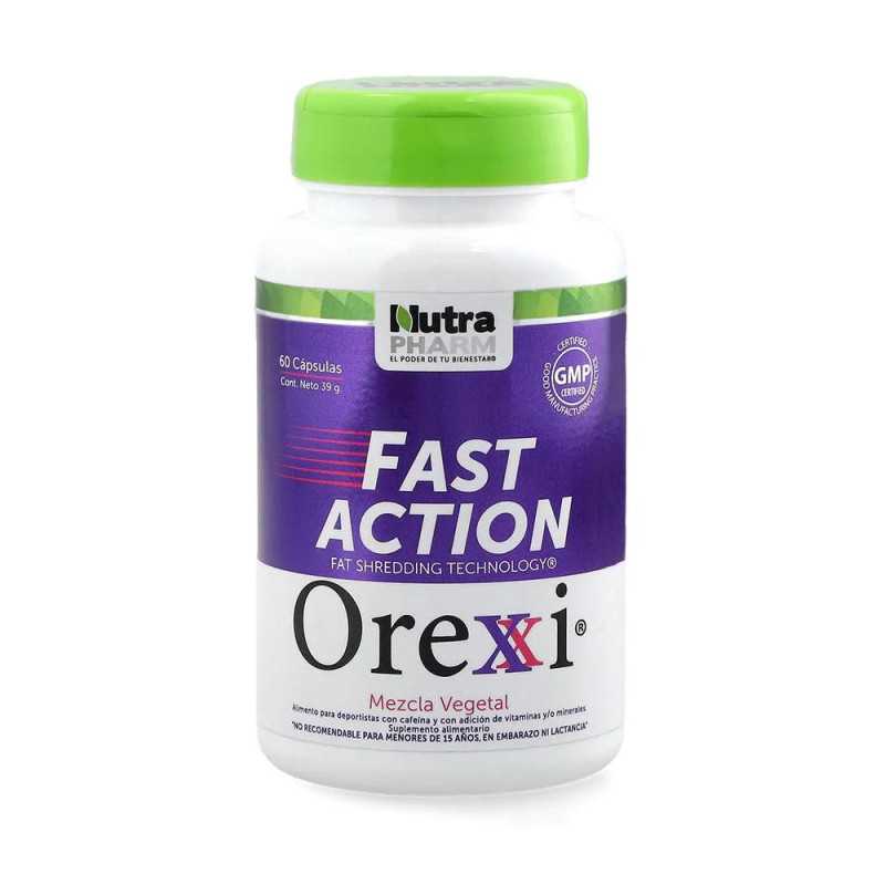 OREXXI FAST ACTION X 60 CAP