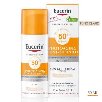 EUCERIN PHOTOAGING CONTROL COLOR CLARO FPS50 50ml